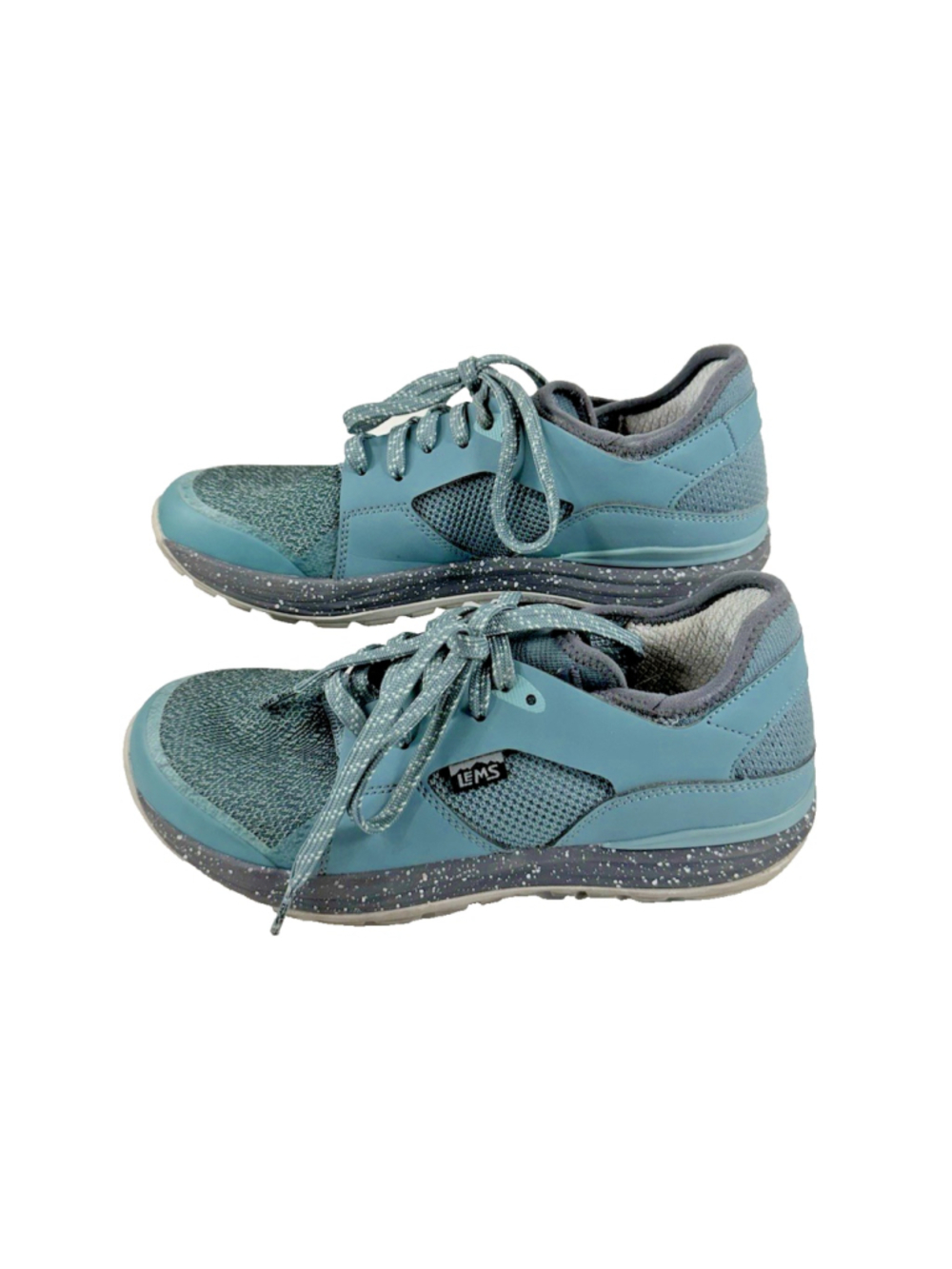 Lems Mesa Shoes Men Size 9B Blue Mesh Trail Hiking Sneakers Barefoot LM210802